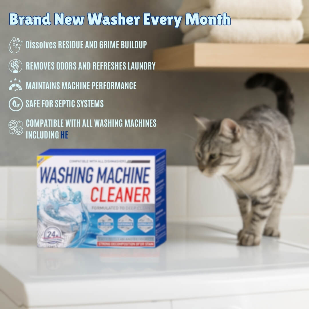 BioReact Cleanse™ — Washing Machine Deep Cleaning