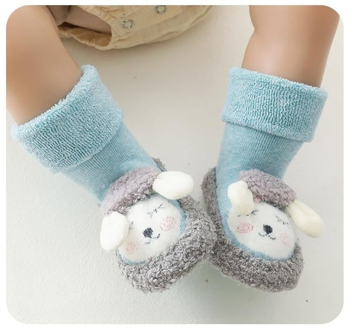 Adorable Plush Cotton Baby Shoes
