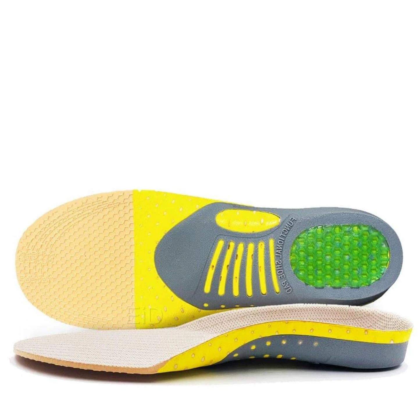 2-Piece Premium Orthotic UK Gel Insoles | Orthopedic Support for Flat Feet & Foot Health