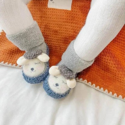 Adorable Plush Cotton Baby Shoes