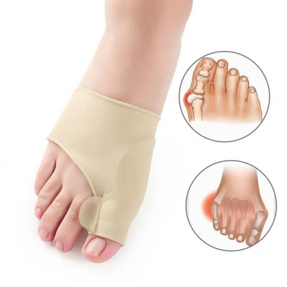 Toe Separator Hallux Valgus Bunion Corrector Pair UK Orthotics Correction Straightener