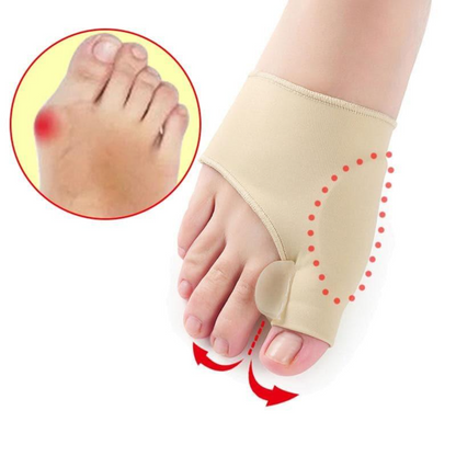 Toe Separator Hallux Valgus Bunion Corrector Pair UK Orthotics Correction Straightener
